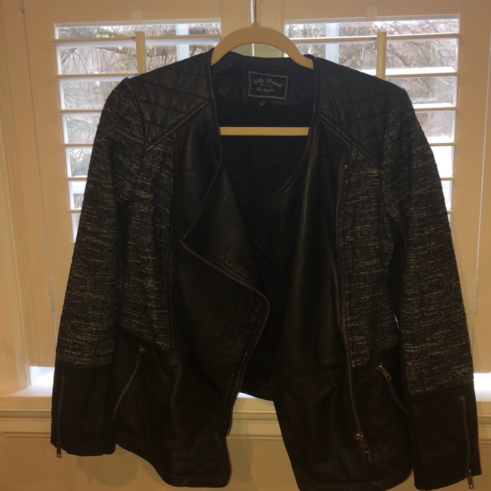 Leather jacket
